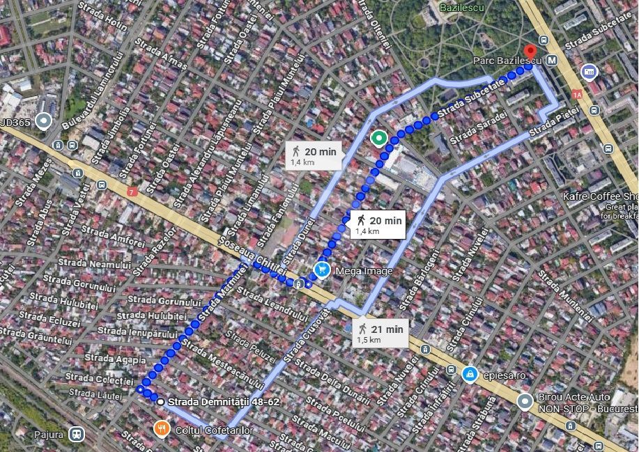 BUCURESTII NOI - Chitila | Teren 200mp | 20min metrou Bazilescu - Poză 3
