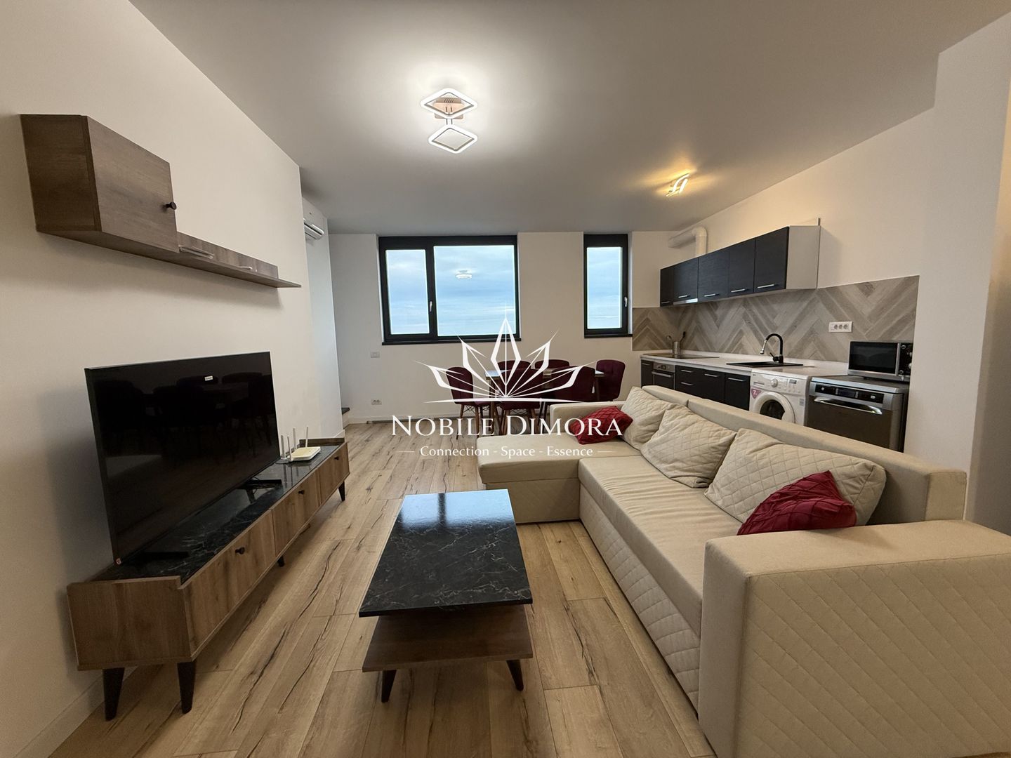 ISHO - Apartament spatios cu 2 camere la etajul 17 - Take Ionescu - Medicina - Poză 6