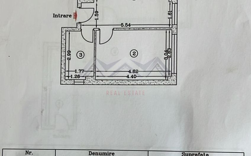 Apartament 2 camere de vânzare Otopeni - 23 August | include parcare - Schiță 8