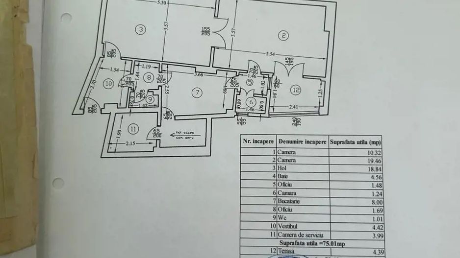 De vanzare Apartament 3 camere Mihail Kogalniceanu facultatea de Drept - Poză 5