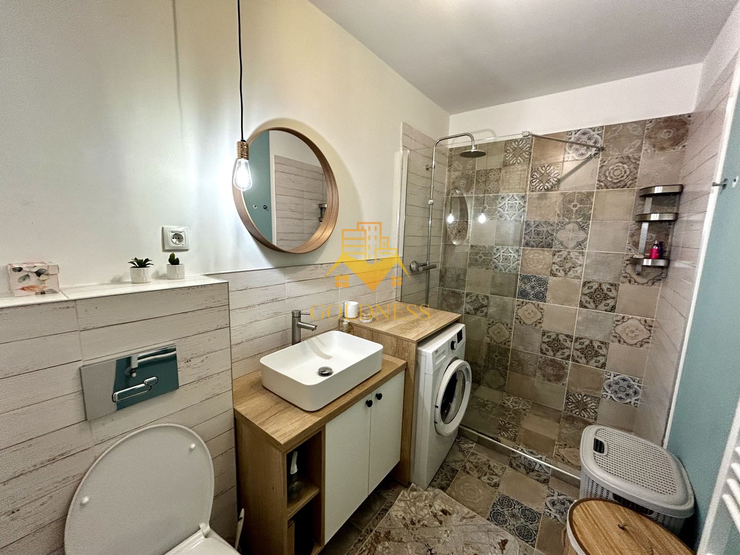 2 camere open space, Modern, Parcare, Zona Fagului, Floresti - Poză 13