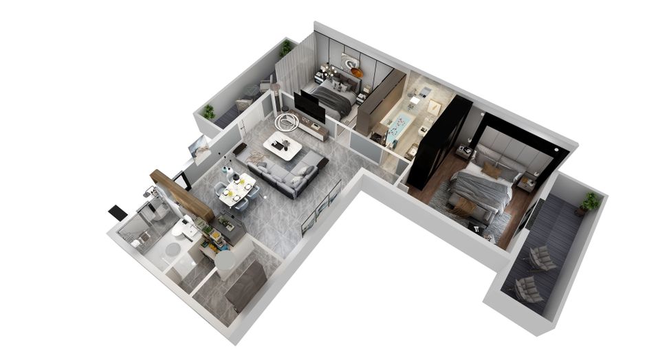 Apartament 3 camere+parcare subterana, comision 0%. - Poză 9