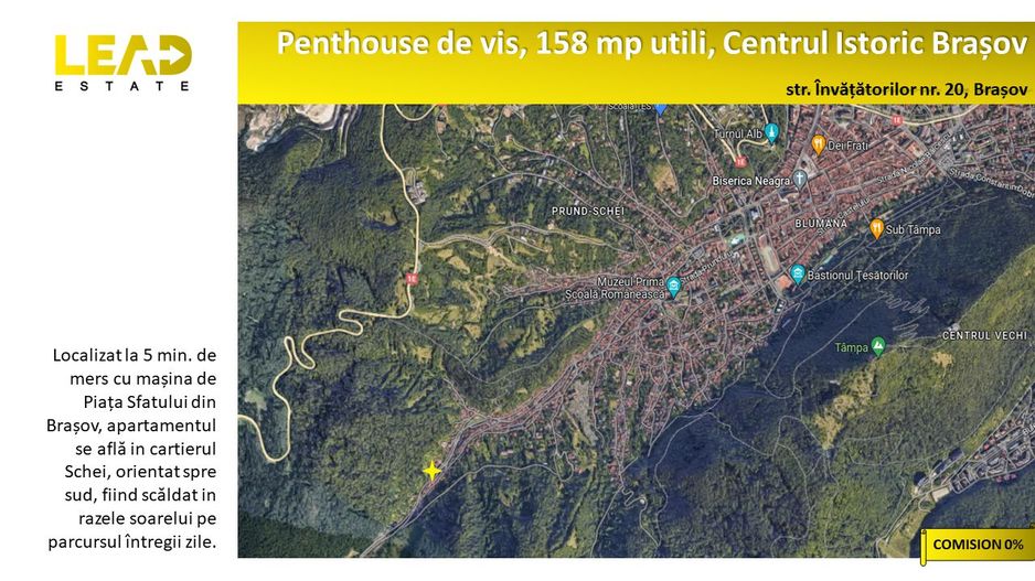Lux si intimitate! Penthouse 158 mp, Centrul Istoric, Brasov - Poză 3