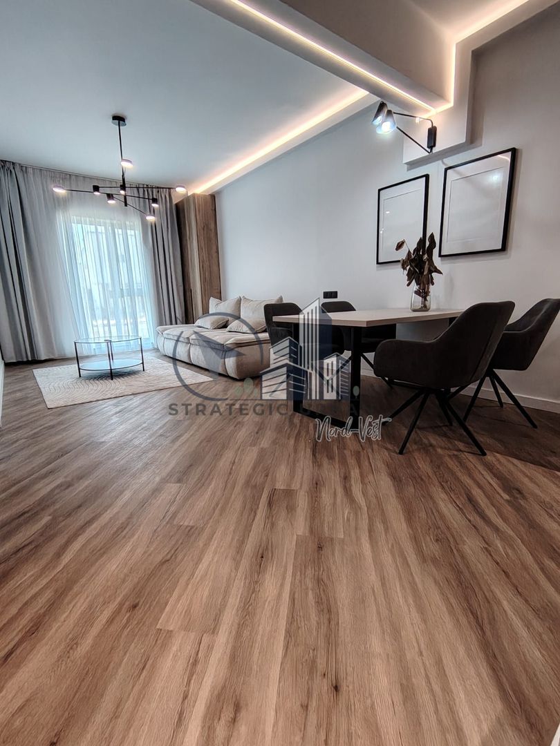 Apartament 2 camere, nou, finisat, mobilat și utilat complet - Poză 4
