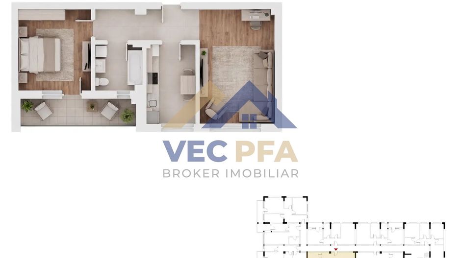 DISCOUNT 3-5% Apartamente 2 Camere Decomandate | Comision 0% - Poză 11