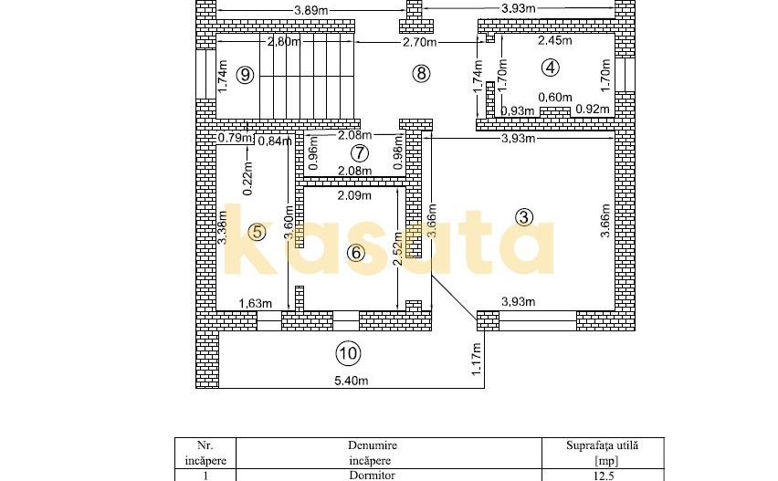🏡 Casă P+1 de vânzare | 5 camere | Toate utilitățile - Schiță 21