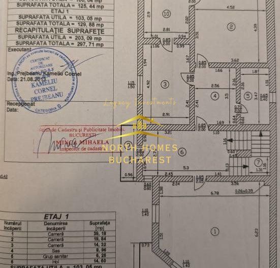 Vila de vanzare 5 camere+curte metrou Bazilescu. Ocazie unica! - Poză 14