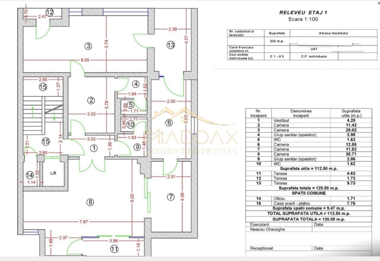 Cladire de birouri + spatiu comercial *1106 mp* // Dorobanti Capitale - Schiță 71