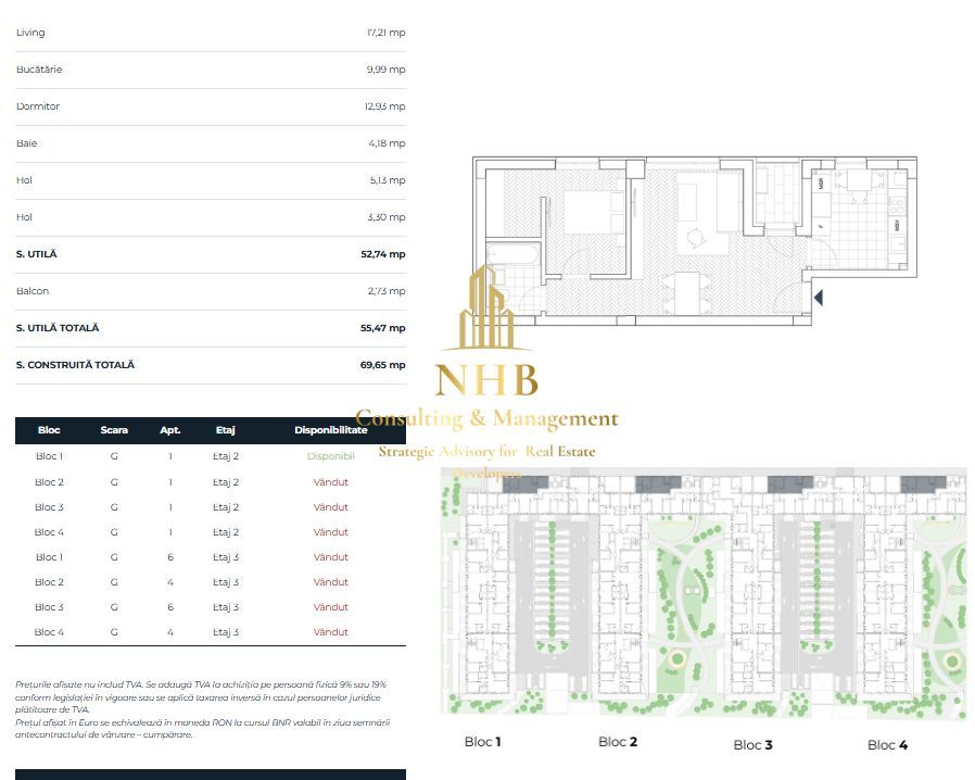 Apartament de 2 camere, ansamblu premium, constructie noua, Comision 0 - Poză 16