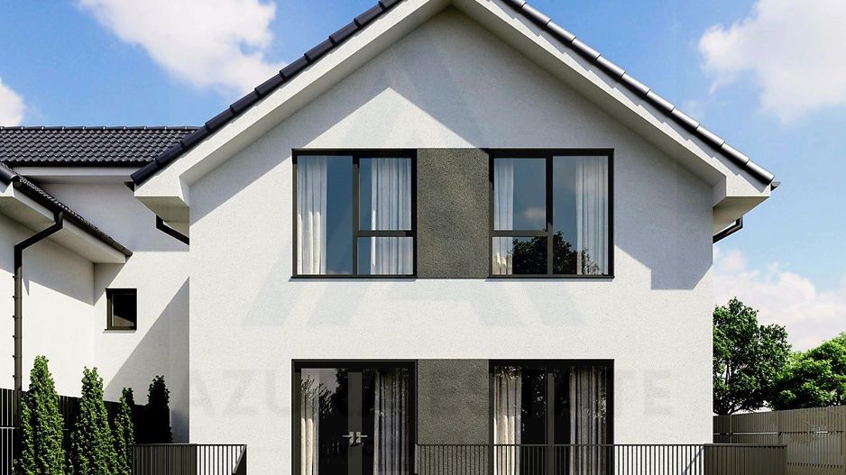 Casă tip duplex curte 350 mp 120 mp utili terasa 22 mp Sura Mare - Poză 3