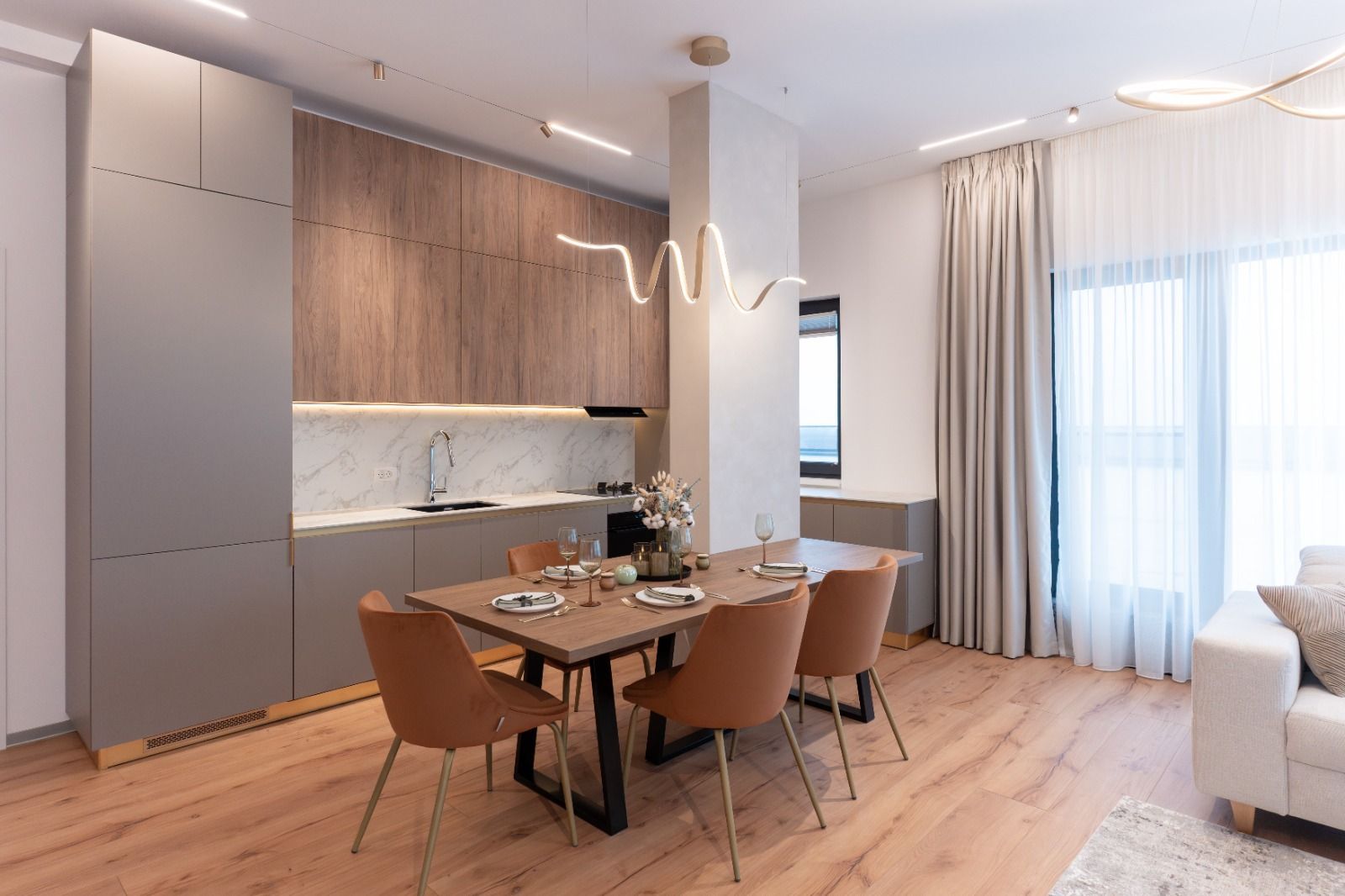 Chirie I Apartament premium 4 camere I Darwin Residence I Tunari - Poză 6