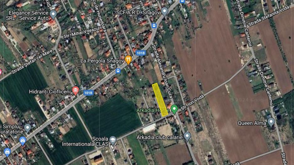 Teren intravilan Snagov pozitionat vizavi de centrul hipic Arcadia! - Poză 2