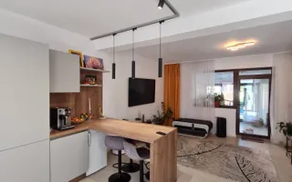 Duplex minimalist cu piscina - Poză 13