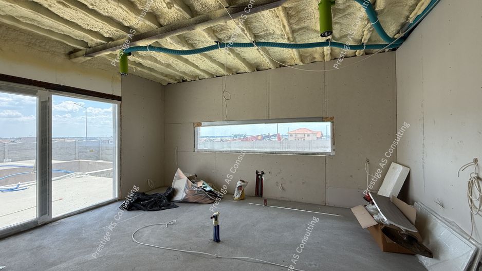 Vila moderna cu structura metalica, tehnologie NZEB si piscina | Giarmata - Poză 12