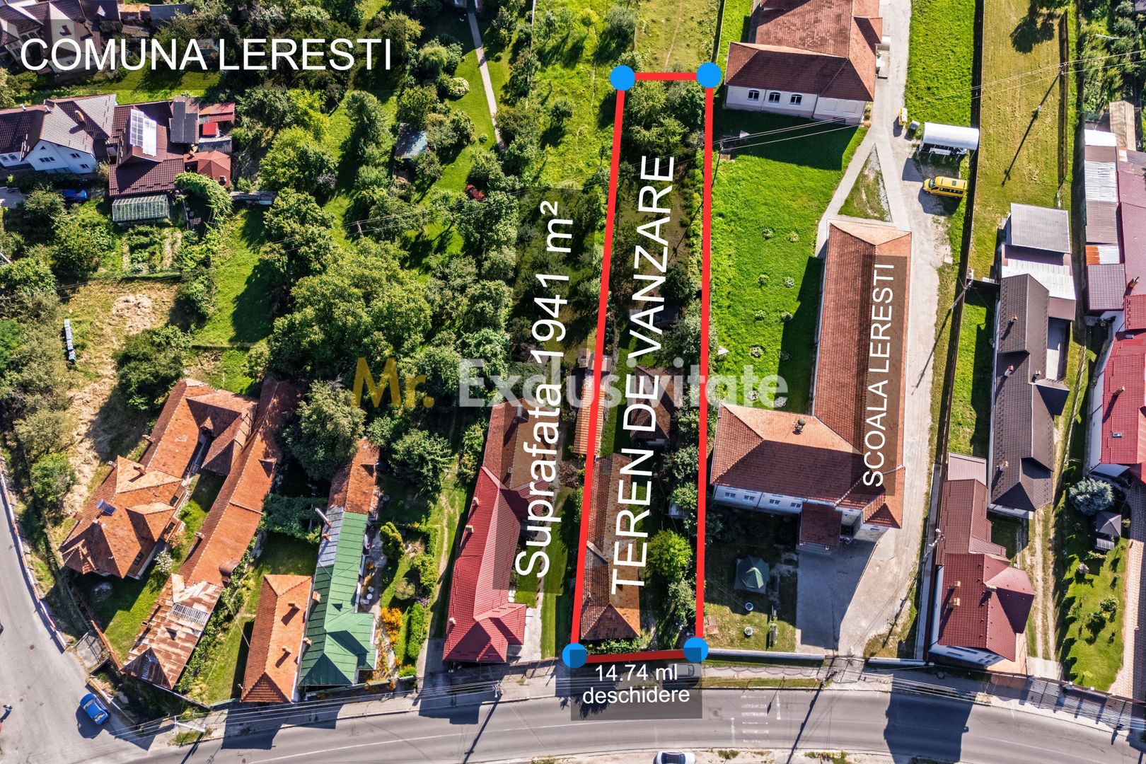 Teren cu potential exceptional 1941 mp– Centru Leresti | Campulung - Poză 3
