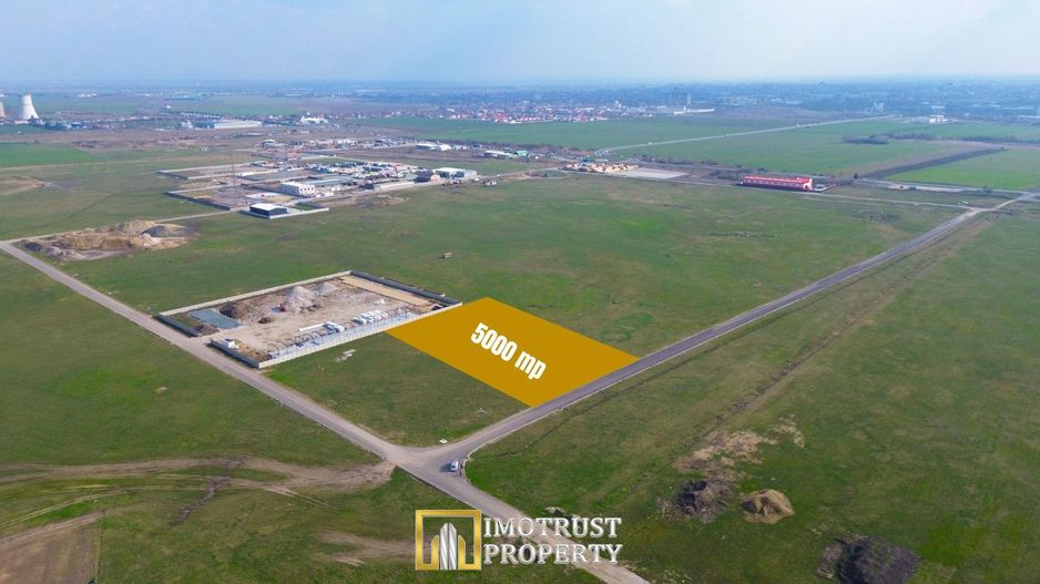 Teren logistic de vânzare 5.000 mp – acces Centura Arad | PUZ aprobat - Poză 1