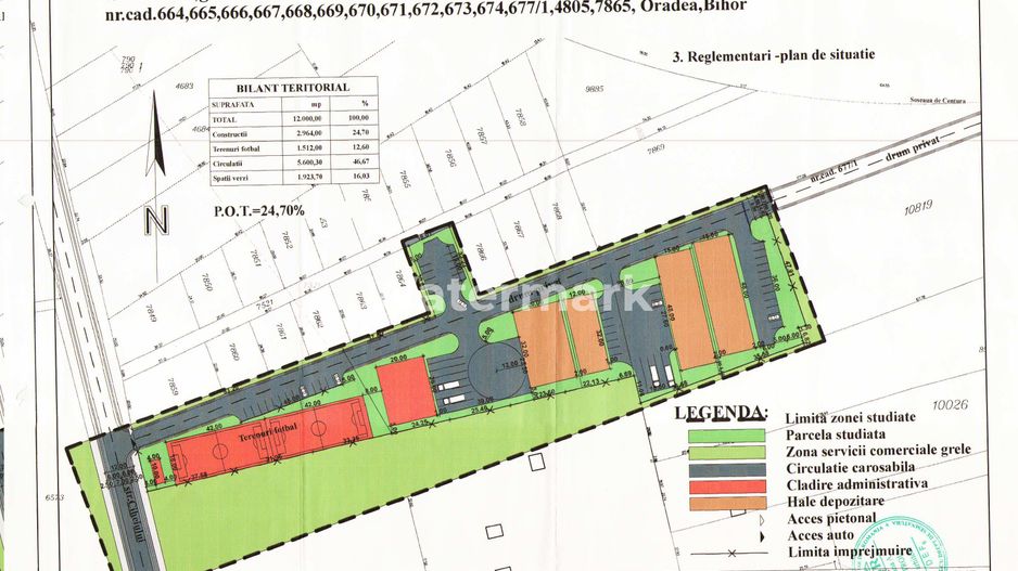 Teren intravilan în zona Baneasa - Schiță 16