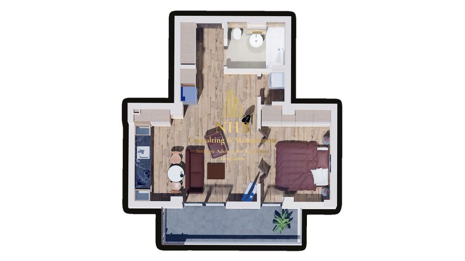 Studio modern in zona Starulesti - 61 mp - Ocazie Unica! - Poză 9