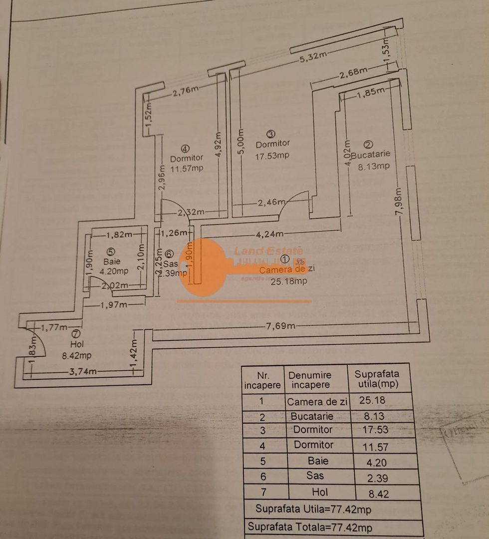 Apartament cu 3 camere Parc Sebastian - Poză 12