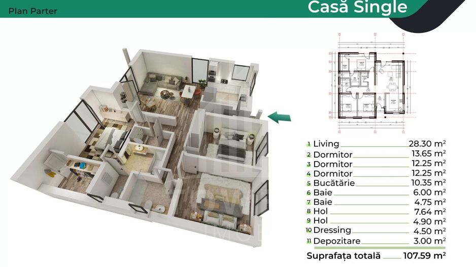 De vânzare case independente energetic într-un cartier liniștit - Poză 3