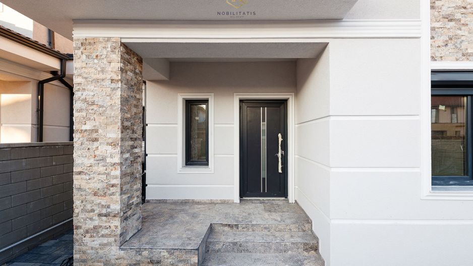 Duplex nou deosebit - despartit prin camera tehnica | Curte amenajata - Poză 4