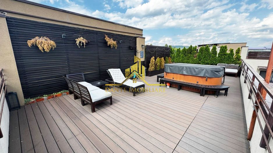 Penthouse, 3 camere, ultrafinisat, lux, terasa, jacuzzi, Sunny Hill - Poză 10
