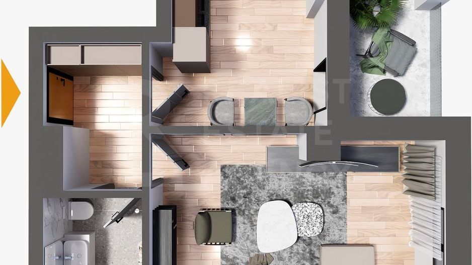 Vânzare, apartament, o cameră, Iași - Poză 1