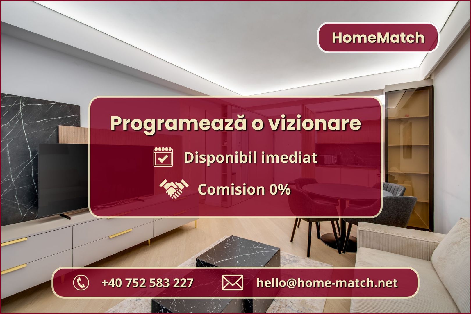 Cortina North || 2 camere || Parcare subterană || Comision 0% - Poză 15