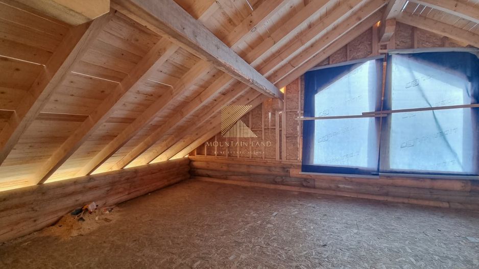 Cabana din bușteni la rosu pe teren 722 mp, Bod COMISION 0 - Poză 13