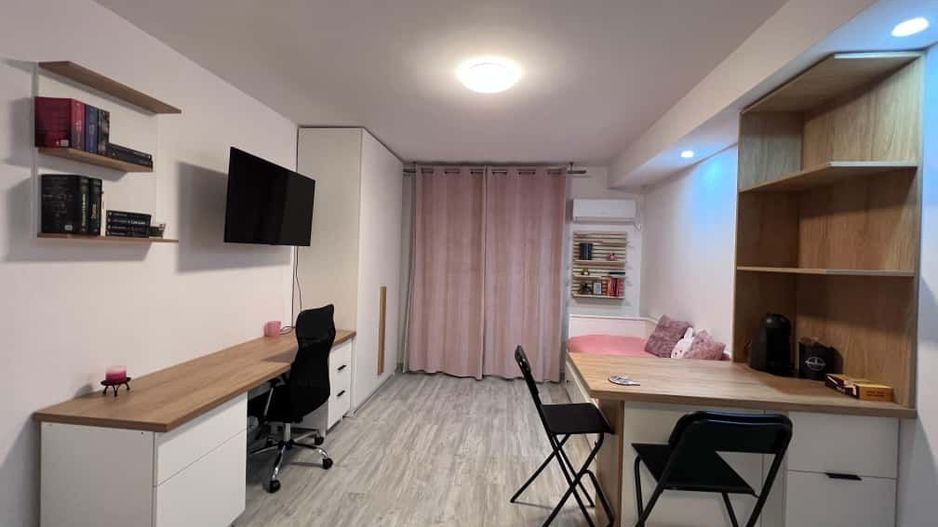 Garsonieră modernă, pet friendly etaj 1, bloc reabilitat, 1 min metrou - Poză 1