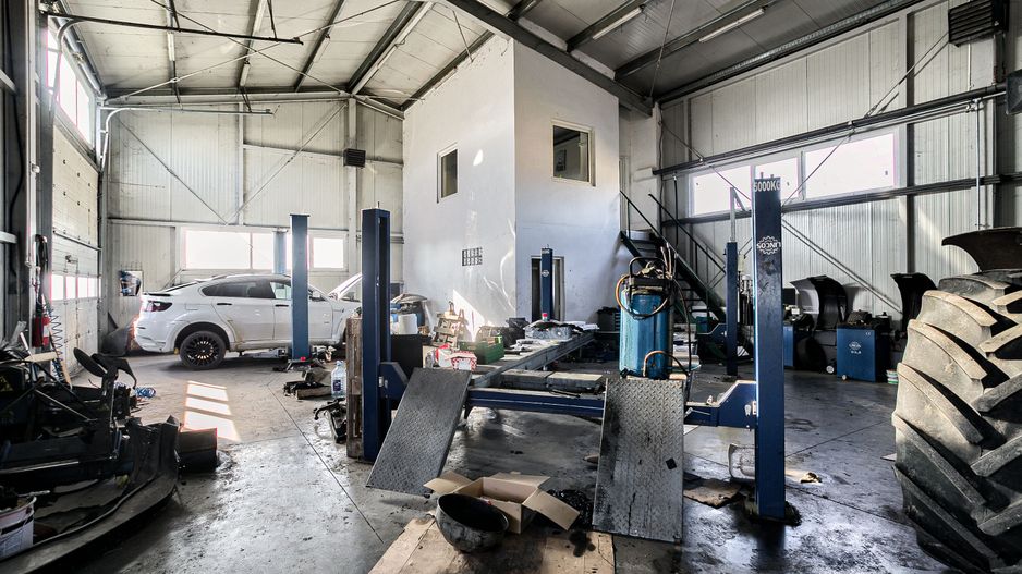 Hală industrială de închiriat în Horia, Arad – 367 mp, acces TIR - Poză 4