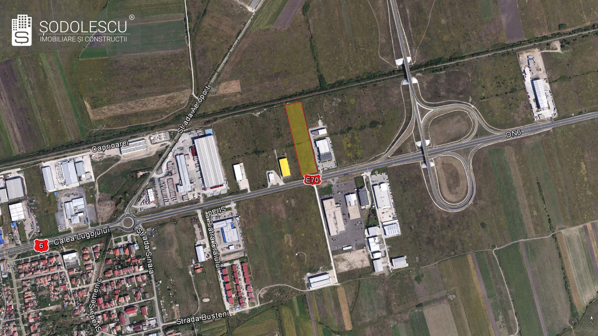 TEREN INDUSTRIAL / COMERCIAL-zona  aeroport - Poză 1