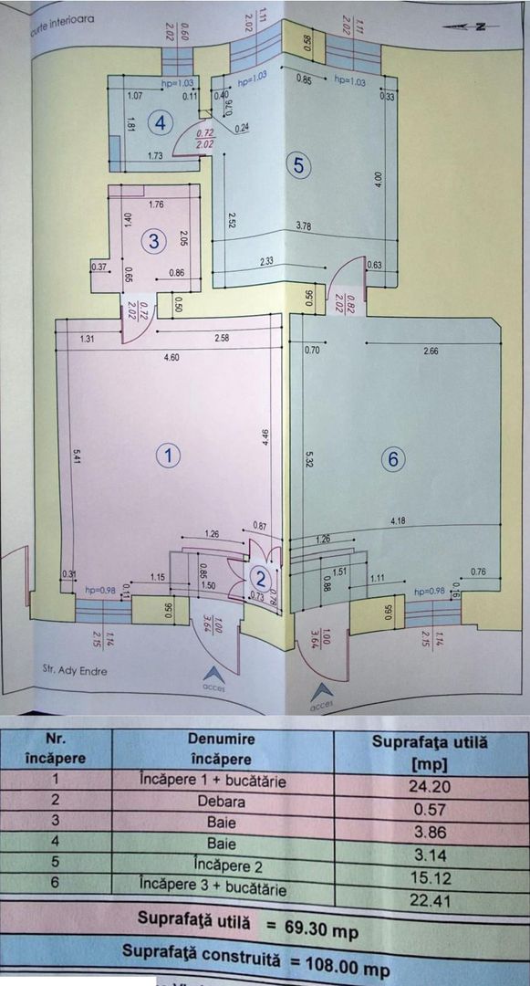 Vanzare | proprietate ultracentrala | studio + ap.2 camere | Oradea - Poză 19