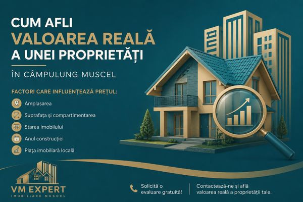 Cum afli valoarea reală a unei proprietăți în Câmpulung Muscel?