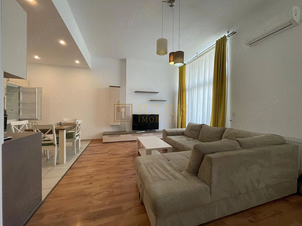 2 camere| Uranus Plaza| etaj 1| parcare subterană| balcon| 65 mp - Poză 1