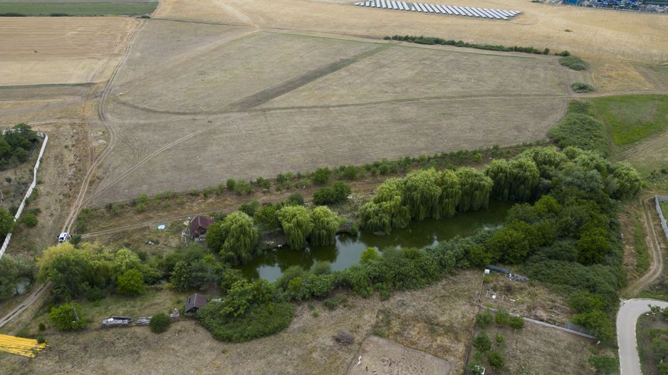 Teren de 7900 mp cu baltă de pescuit în Frumușeni - Poză 8