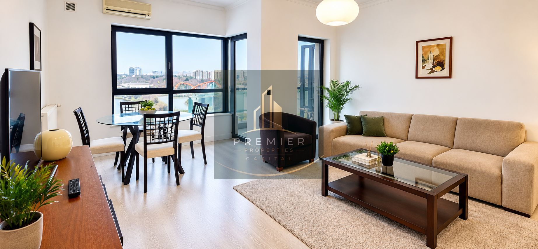 Apartament Emerald Residence etaj 9, vedere lac, boxă inclusă dormitor 18.41m - Poză 4