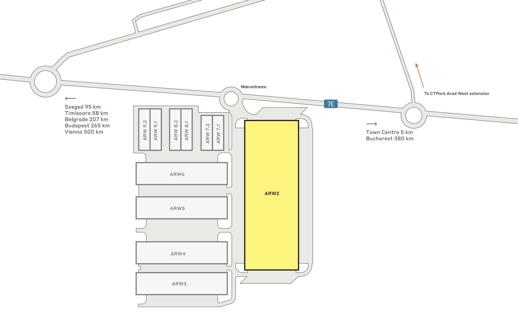 Hală industrială de închiriat, 2.900 mp, Arad - Poză 3