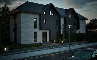 vila 5cam-indiv la calcan-perete propriu/centru Popesti Leordeni - Poză 1