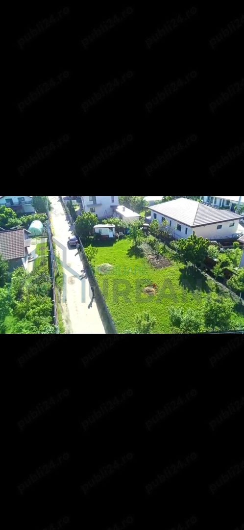 Teren intravilan de vânzare în Breazu, str. Lebedelor – 600 mp, utilități, gard, cabană locuibilă - Poză 1