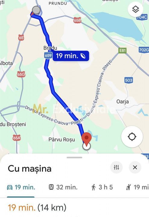 Casă Suseni-Cersani construcție solidă, teren 578 mp, zona superba - Poză 5