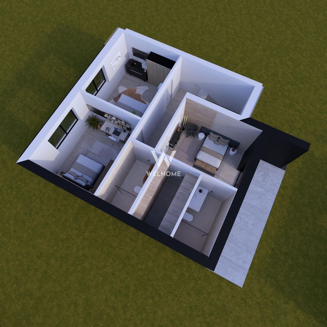 Duplex de vanzare-proiect nou-Sura Mica,Sibiu - Poză 10