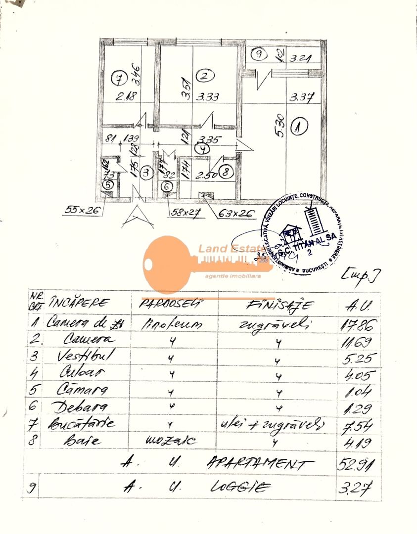 2 camere renovat integral Vitan - Schiță 10