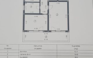 2 camere | Curte 347 mp | Decomandat | Parcare - Poză 4