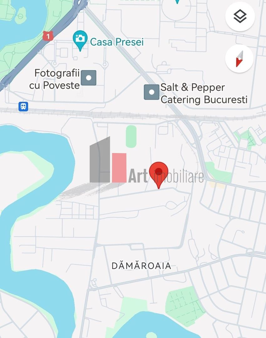 Teren intravilan 550 mp, pretabil dezvoltare, sos Straulesti - Poză 4