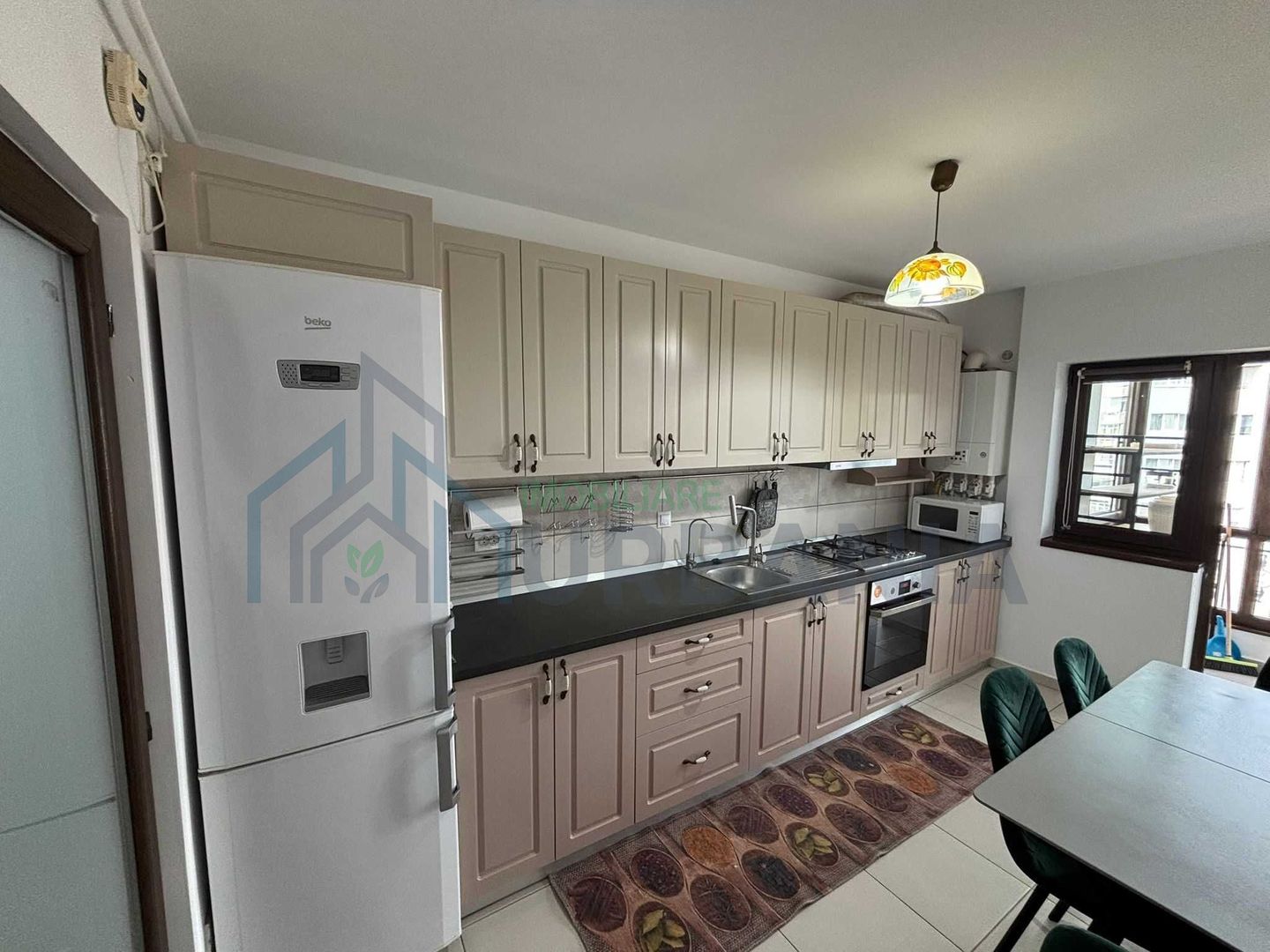 Apartament 3 camere, CUG, Iași | 69 mp + balcon închis | 2 băi | Renovat | 600 €/lună - Poză 4