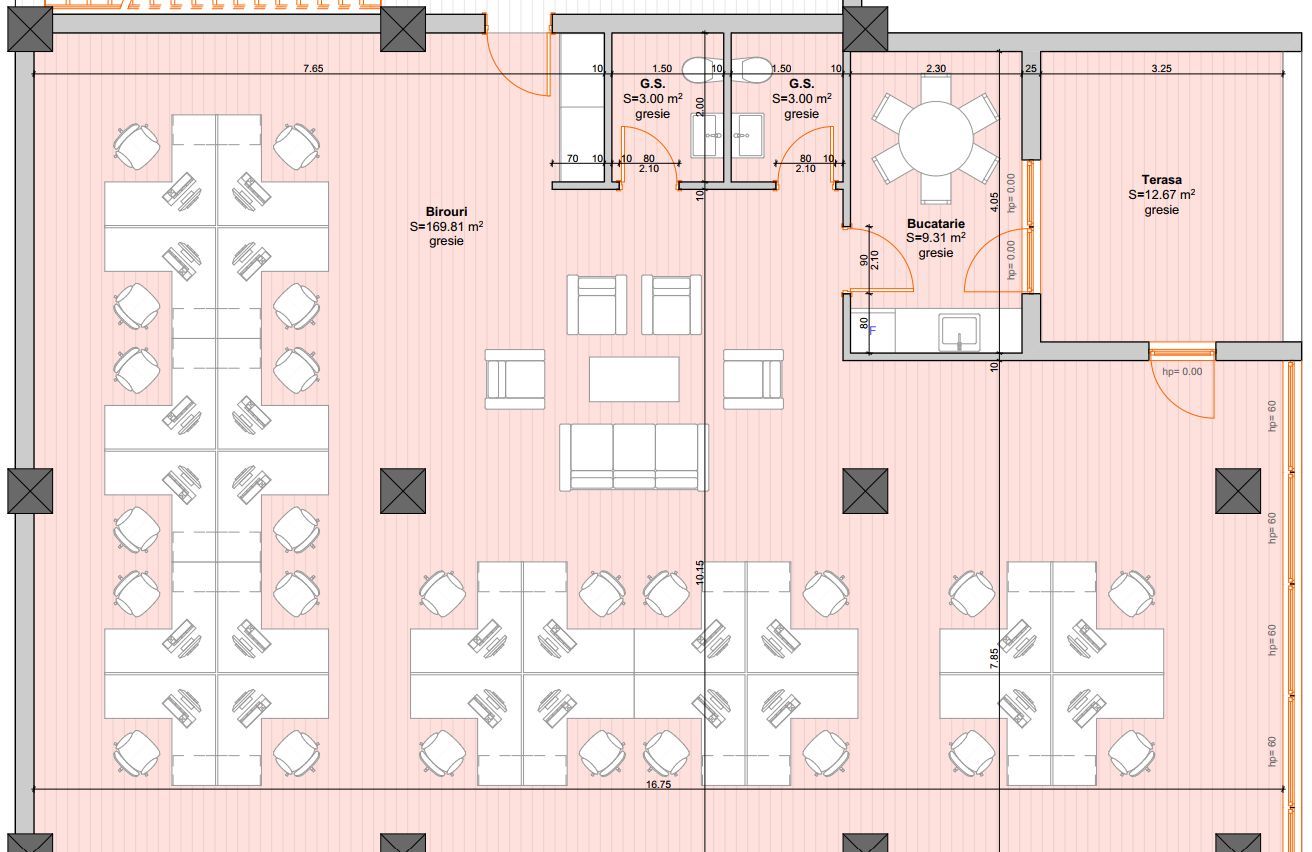 Prima inchiriere, Spatiu comercial, 177 mp | Bucatarie&Terasa - Com 0% - Poză 9