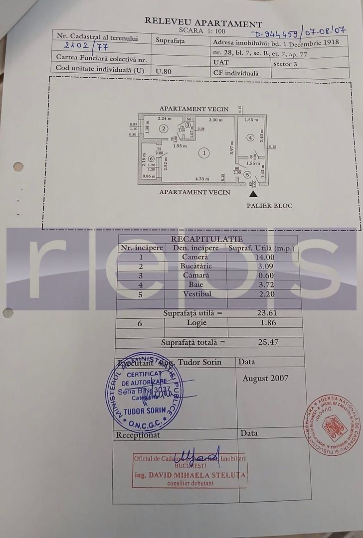 VÂNZARE GARSONIERĂ | ZONA TITAN | LUMINOASĂ ȘI SPAȚIOASĂ - Poză 14