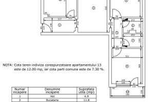 Apartament 3 camere, Podu Roș – bloc 1001 Articole, renovat, 2 balcoane, 10 min Palas - Poză 8