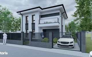 Casa la rosu P+1+Pod Berceni-Vidra - Dealul Verde - Poză 2